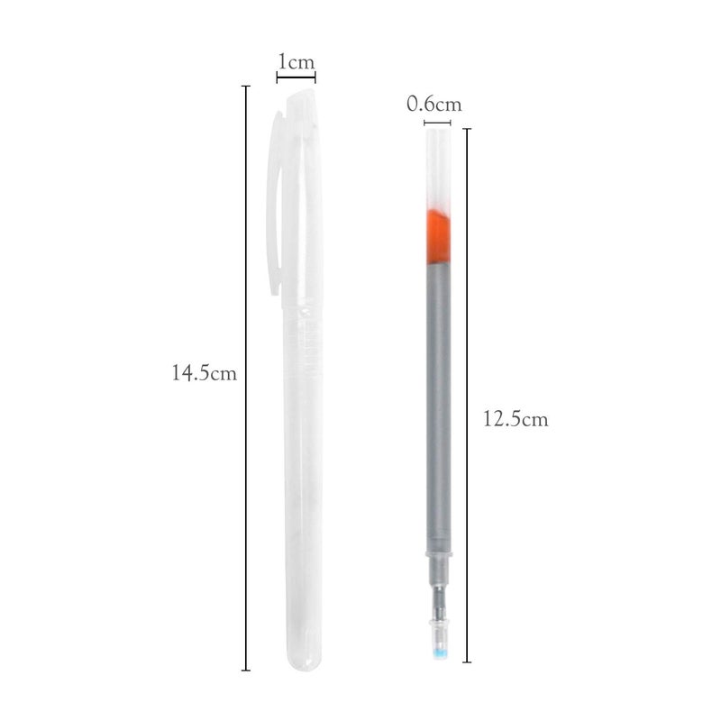 BXT Leather Mercury Marking Set - Silver Refills, Temporary Clothes Marking Pen for Shoes & Bag Making (20pcs Silver + 4 Barrels) - Image 5